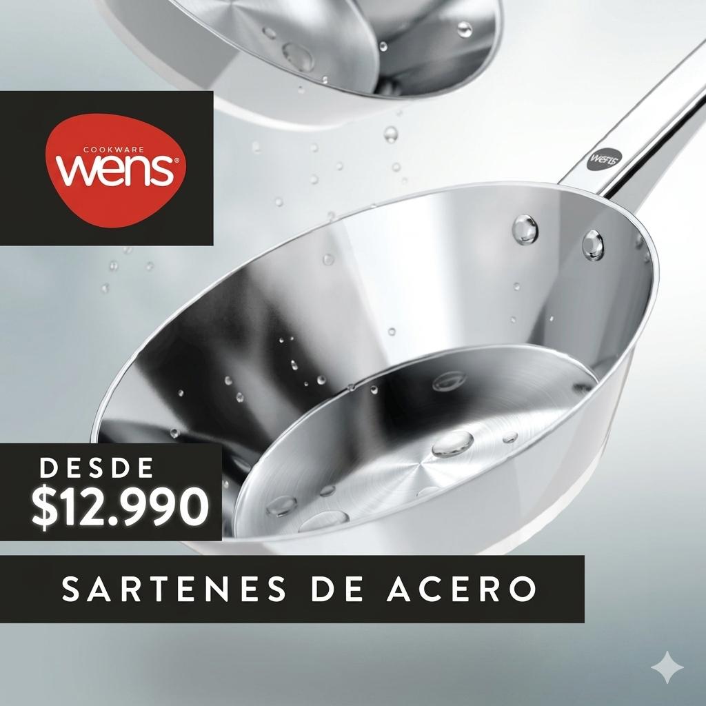 Sartenes de acero inoxidable