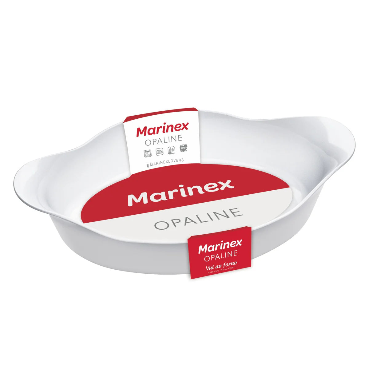Asadera Opal Oval Grande 1,4 Litros