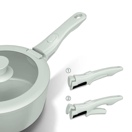 Batería de Cocina 11 Piezas Aluminio Snap-On Mint