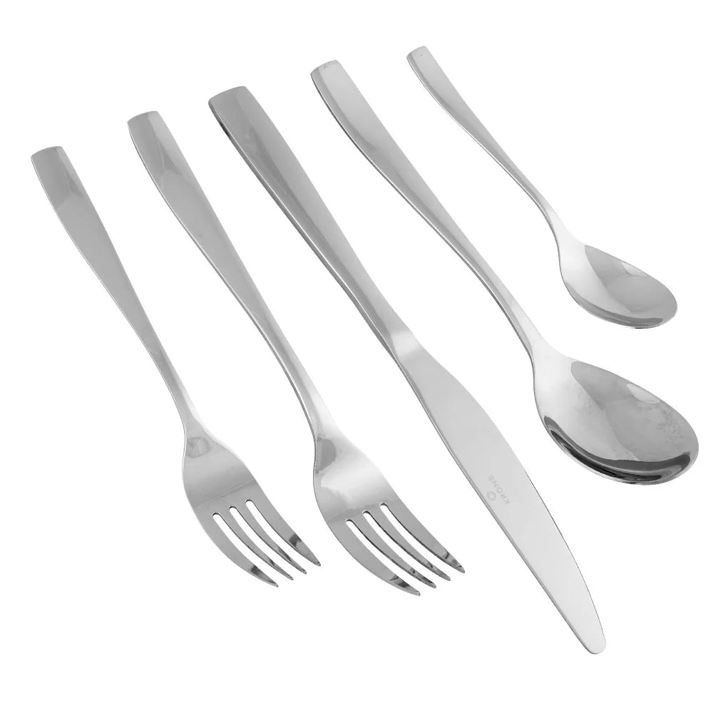 Set de Cubiertos Acero Inoxidable 30Pzs Manchester krons