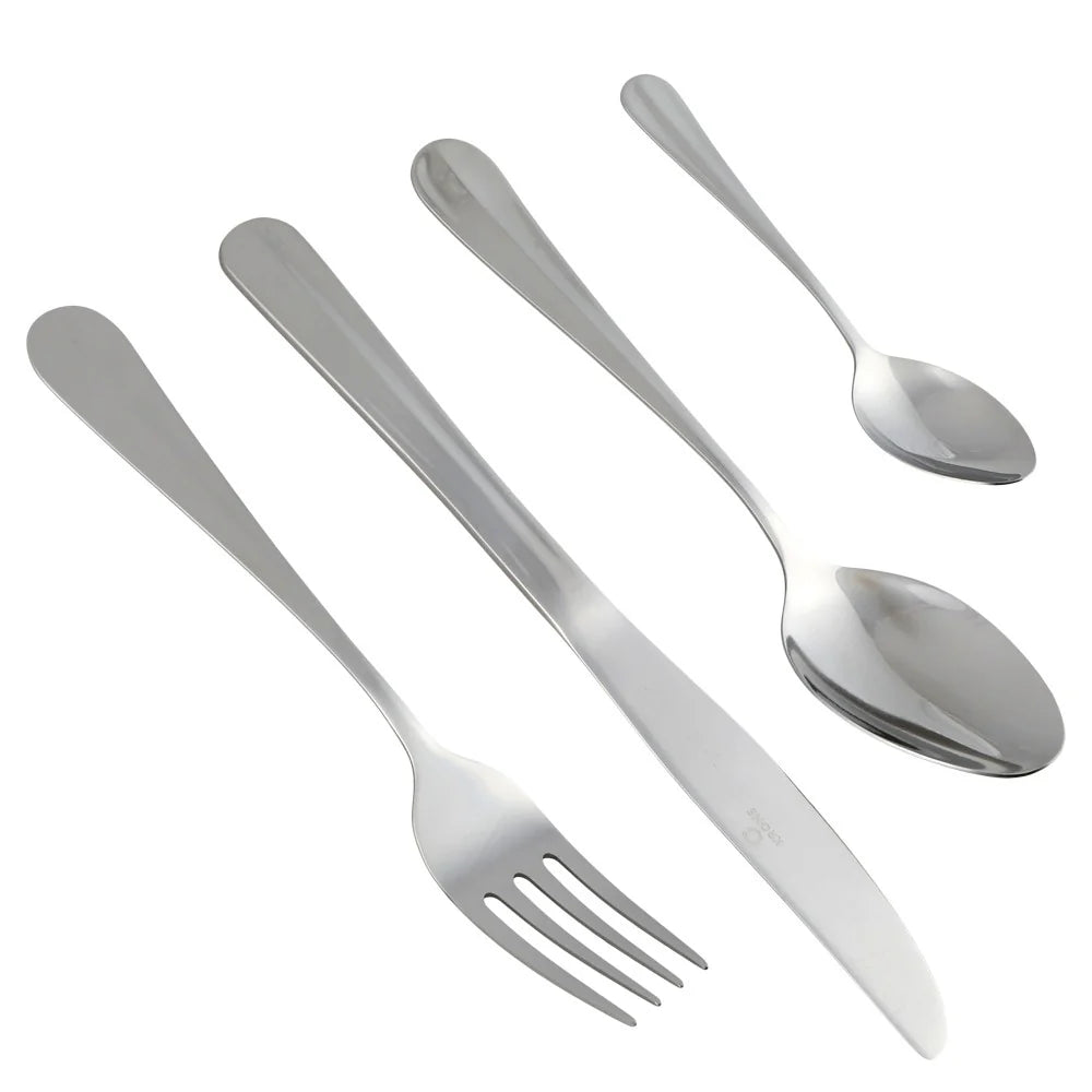 Set Cubiertos Acero Inoxidable con caja 24Pzs Baguette krons