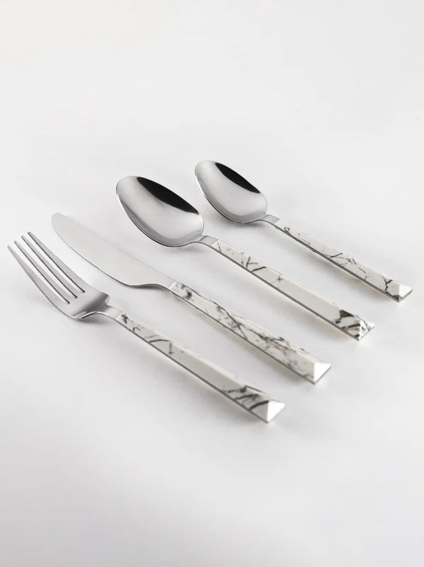 Set Cubiertos 24 Piezas Acero Inoxidable krons