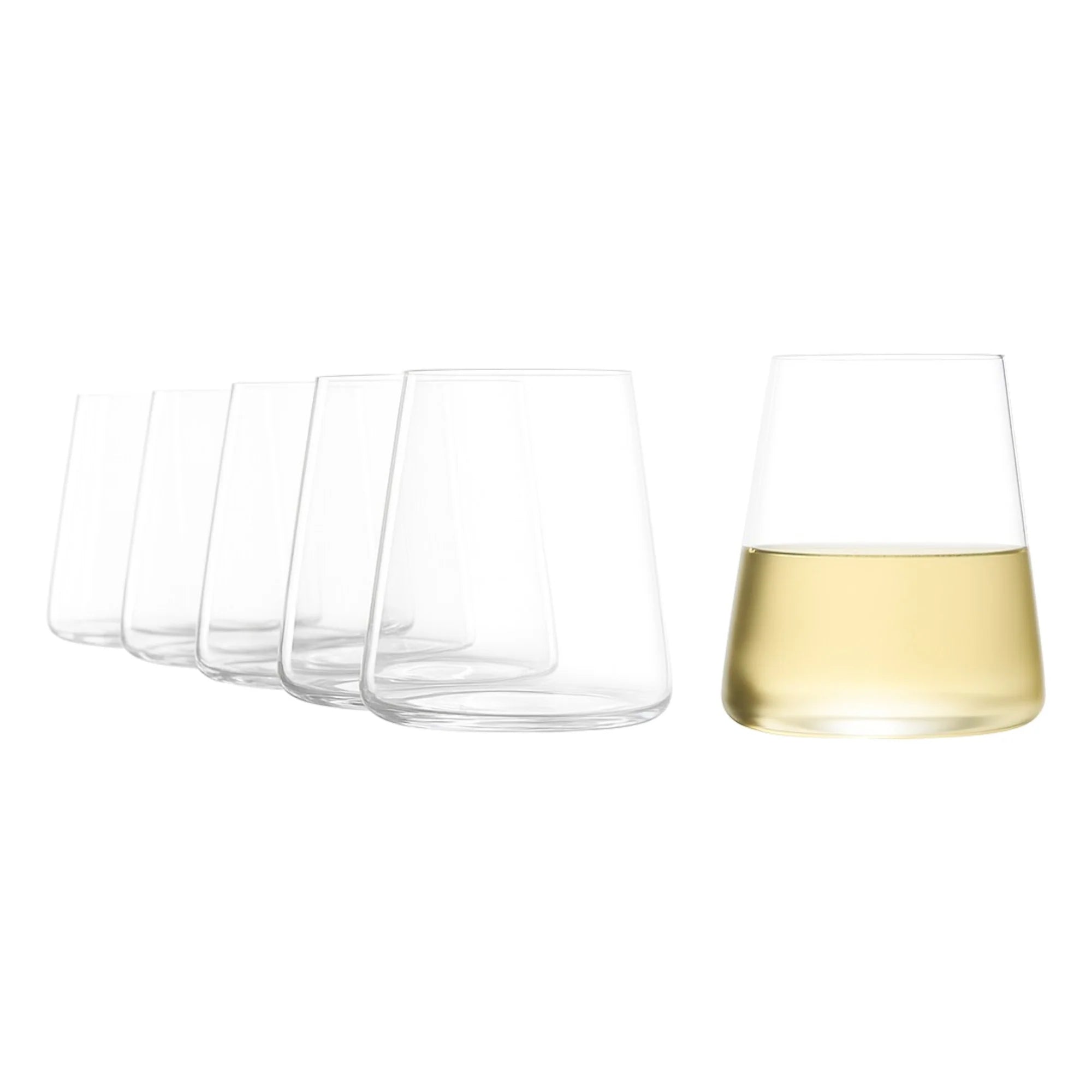 Set 6 Vasos Cristal Fino 380ml Power Stoelzle