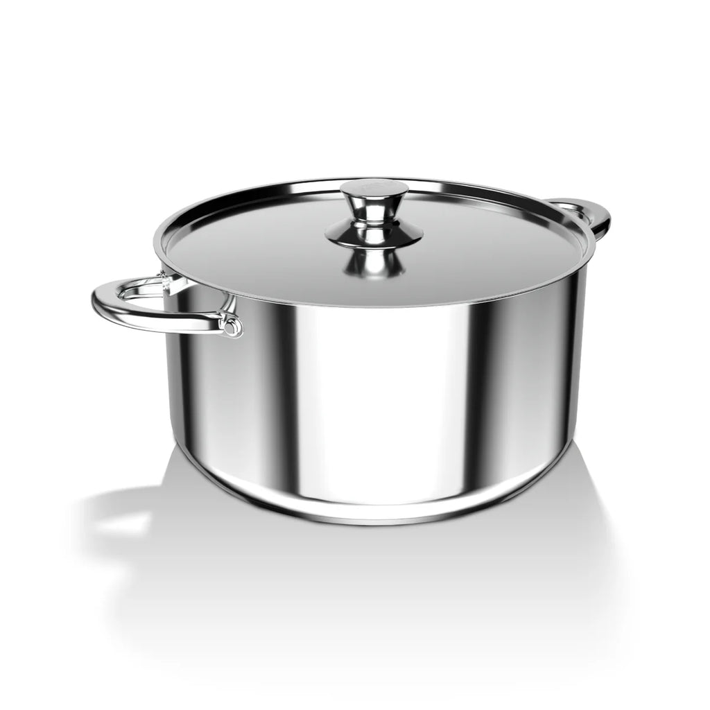 Batería de Cocina 10 Piezas Acero Inoxidable 480-10SS