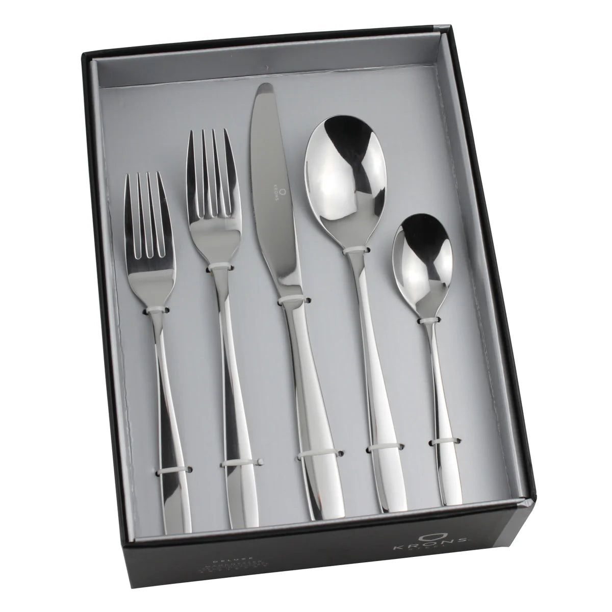 Set de Cubiertos Acero Inoxidable 30Pzs Manchester krons