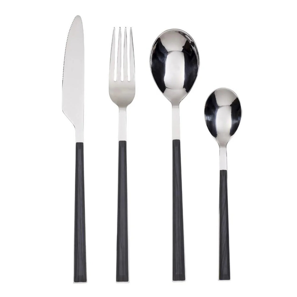 Set de Cubiertos de 24 Piezas Acero Inoxidable Stone Krons