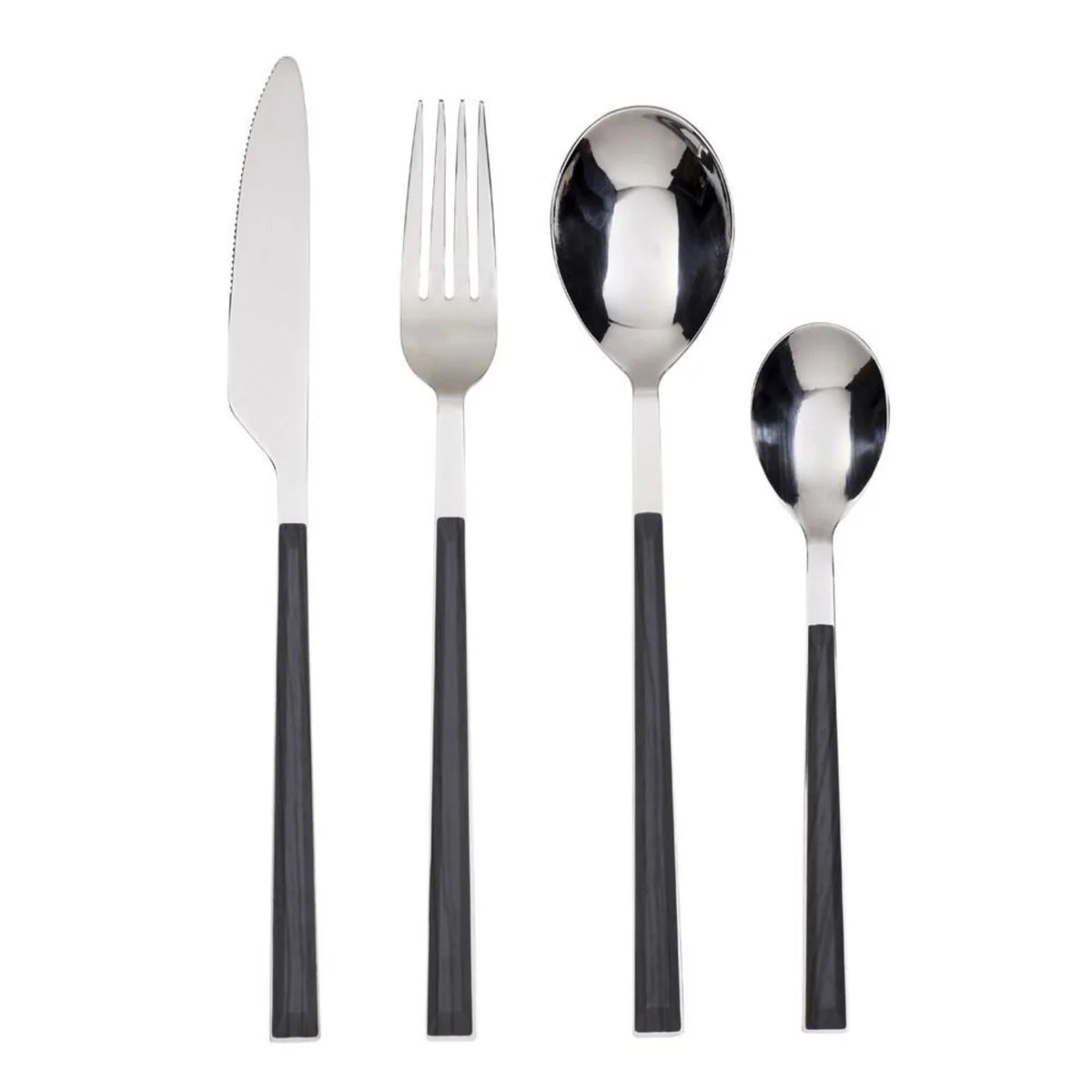 Set de Cubiertos de 24 Piezas Acero Inoxidable Stone Krons