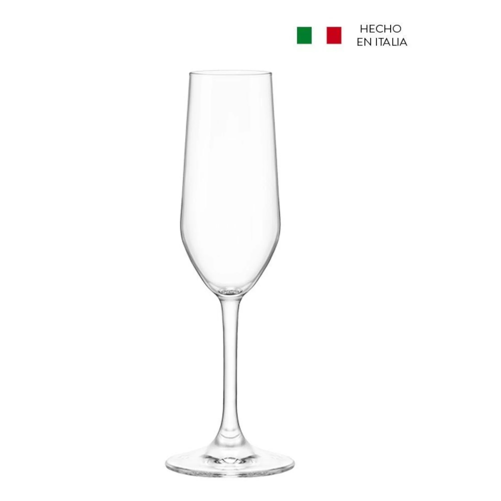 Set De 6 Copas De Champagne Crista Fino 200ml Riserva