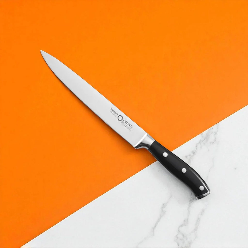 Cuchillo Rebanador de Cocina Acero Inoxidable 20Cm Signature Krons