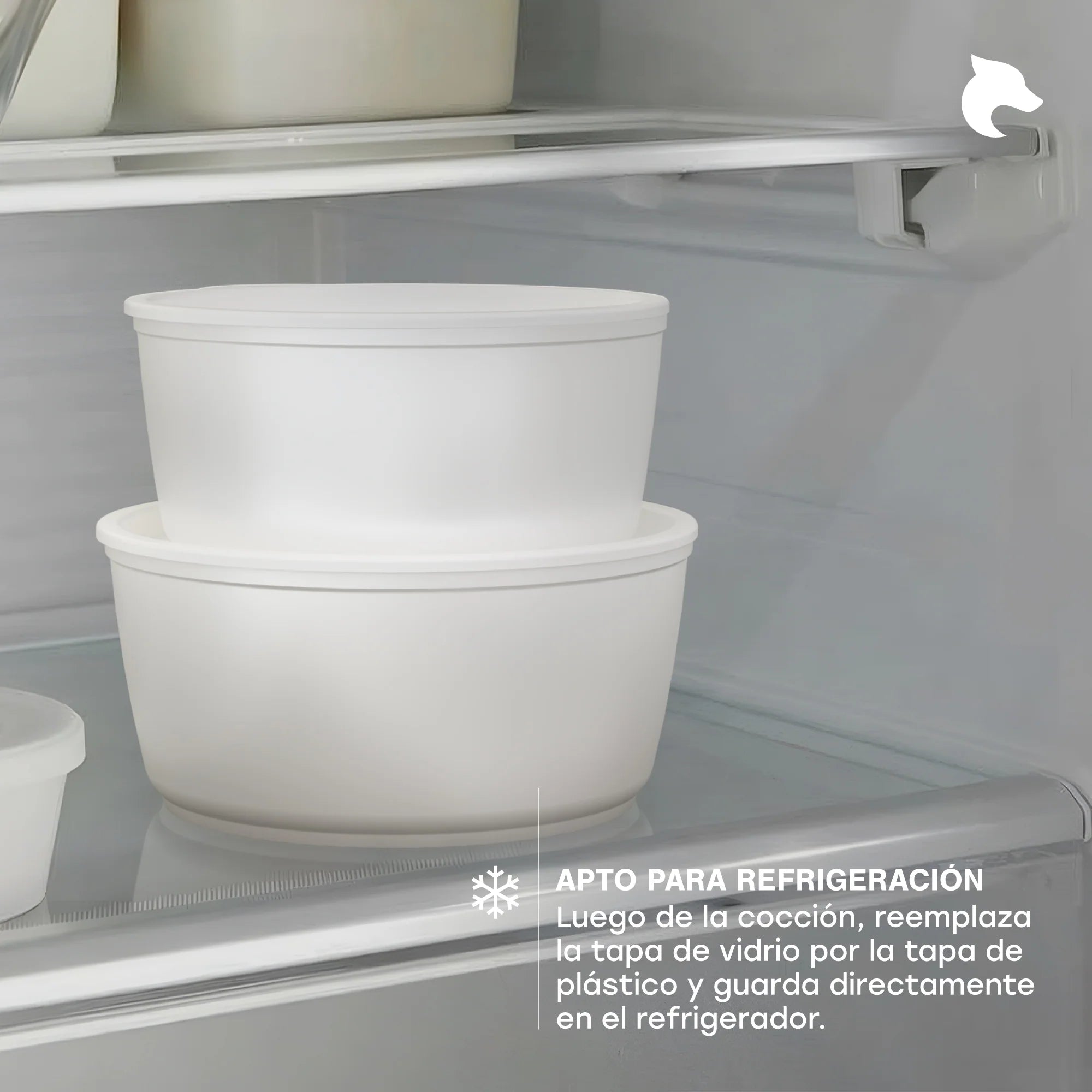 Batería de Cocina 11 Piezas Aluminio Forjado Snap-On White