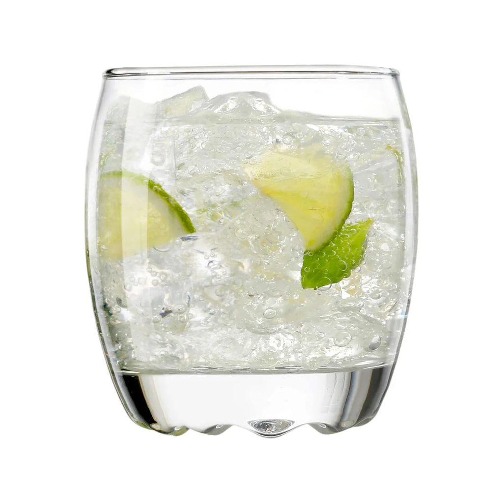 Set De 6 Vasos de Vidrio Bajos 290ml Napoles Allegra