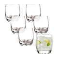 Set De 6 Vasos de Vidrio Bajos 290ml Napoles Allegra