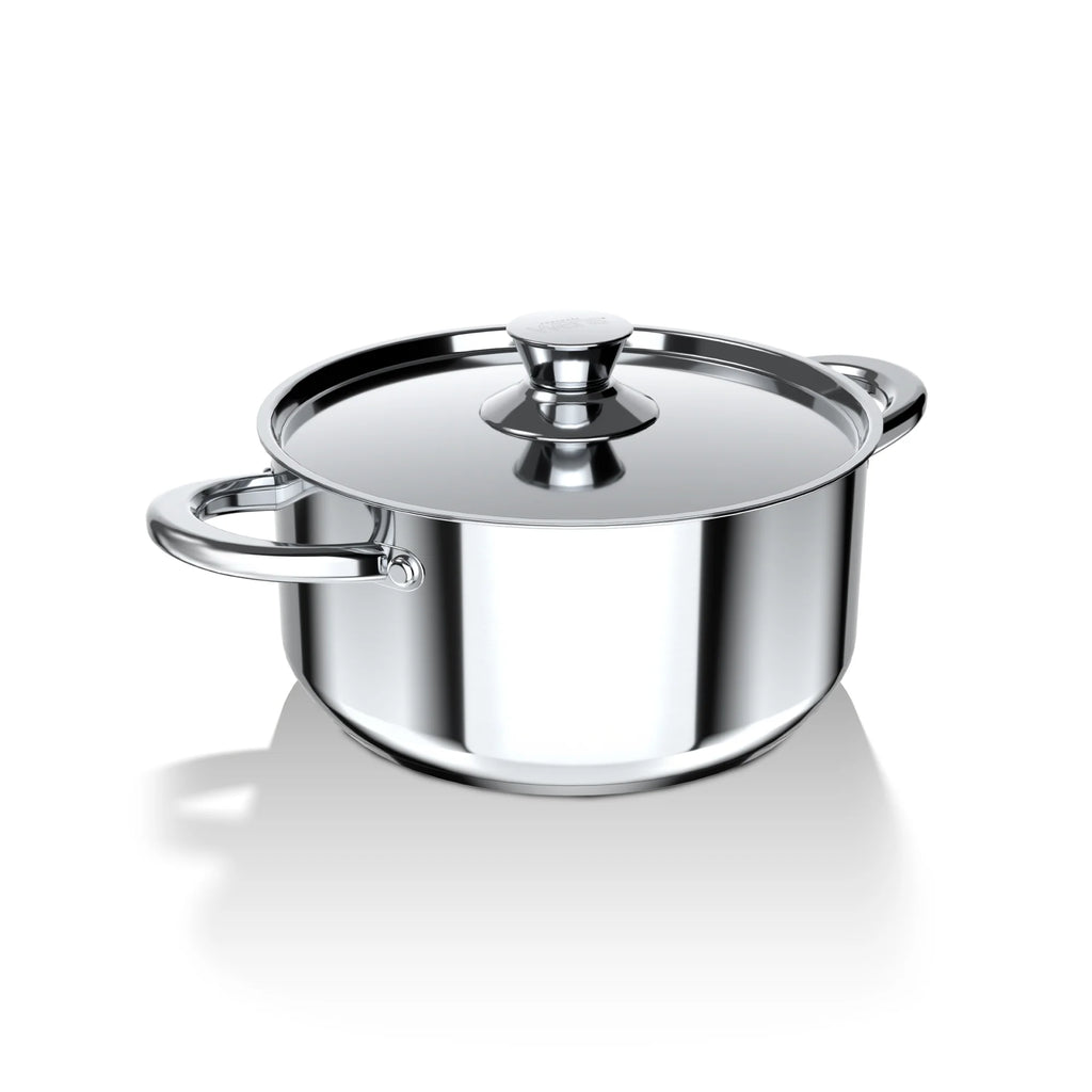 Batería de Cocina 10 Piezas Acero Inoxidable 480-10SS