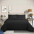 Cubrecama Quilt Reversible 2 Plazas Negro - Magic Collection Martiné