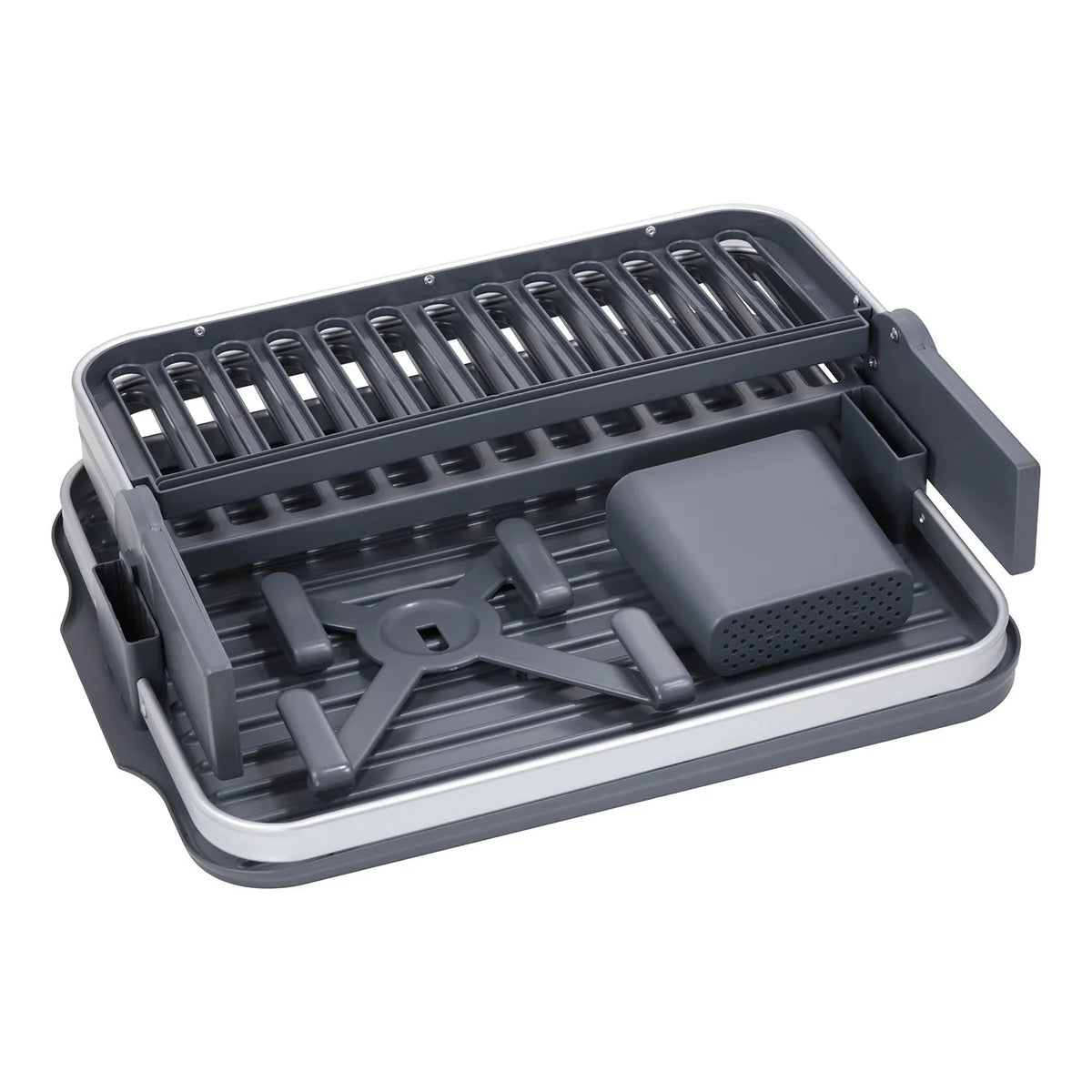 Secaplatos Escurridor 2 Niveles Plegable Spazio 49x34cm