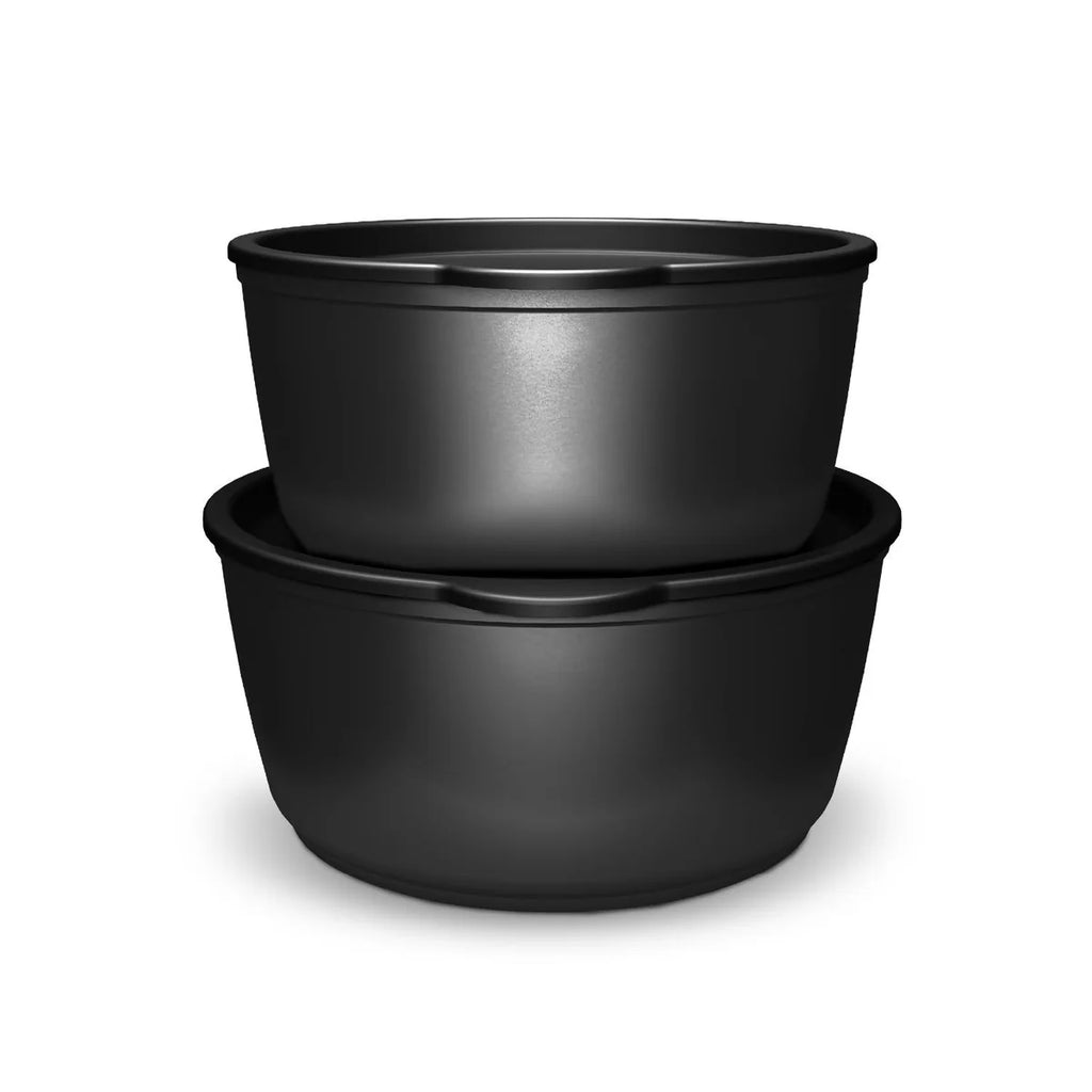 Batería de Cocina 11 Piezas Aluminio Forjado Snap-On Black