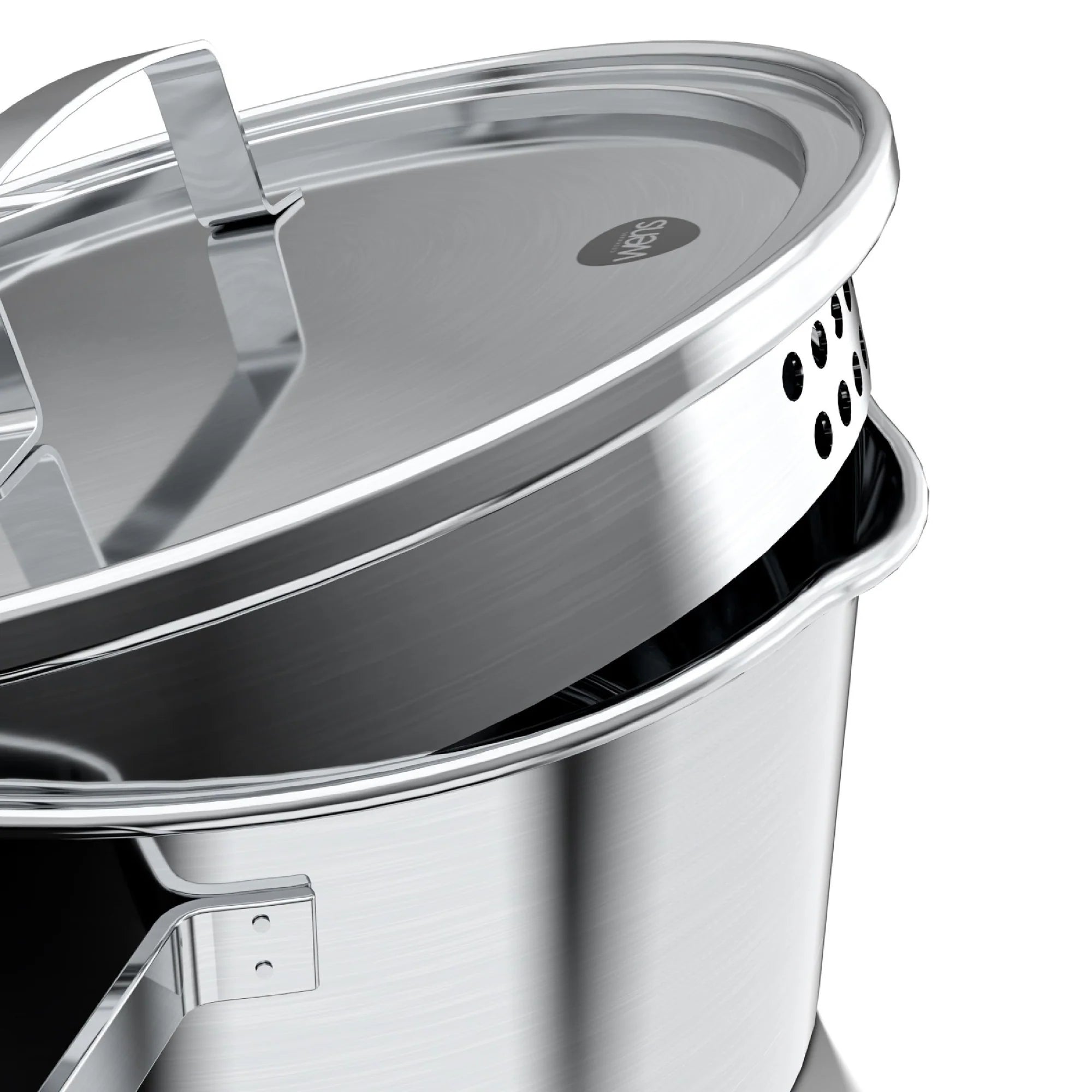 Batería de Cocina Wens Acero Inoxidable 7 Pcs