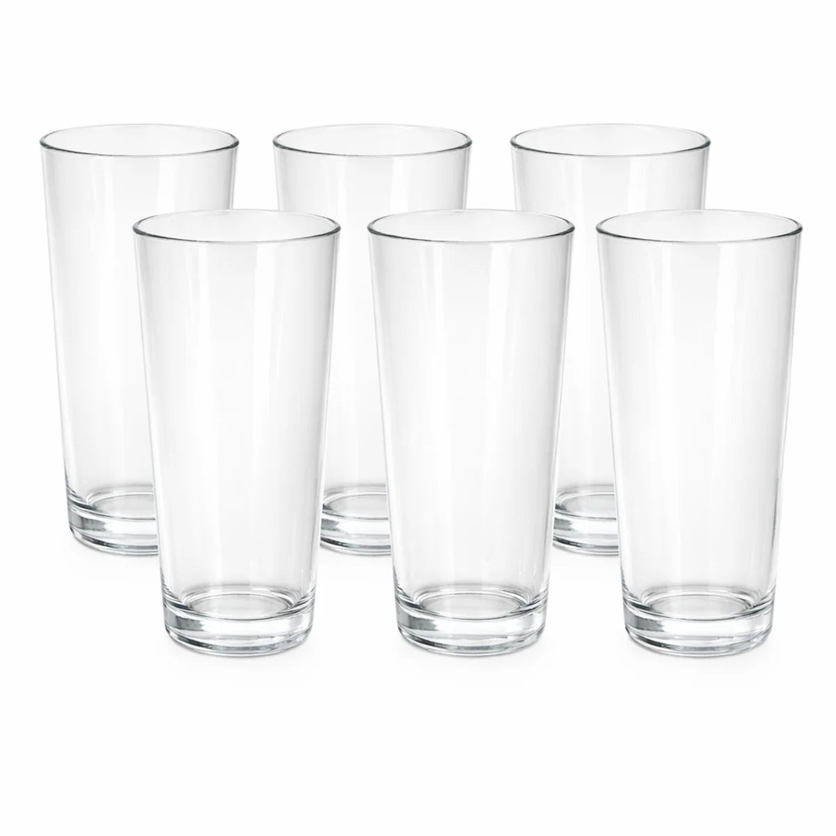 Set 6 Vasos de Vidrio 258 cc Atalanta Cristar