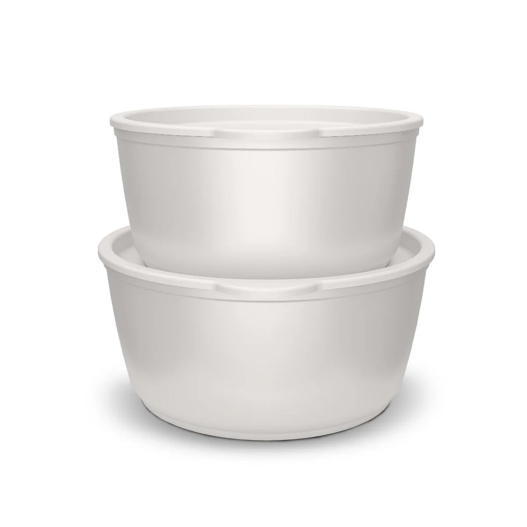 Batería de Cocina 11 Piezas Aluminio Forjado Snap-On White