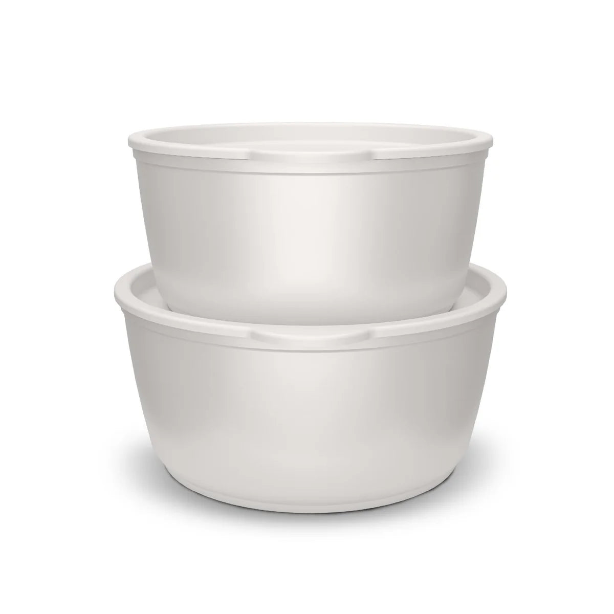 Batería de Cocina 11 Piezas Aluminio Forjado Snap-On White