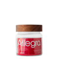 Frasco de Vidrio con tapa de Madera 500ml Allegra